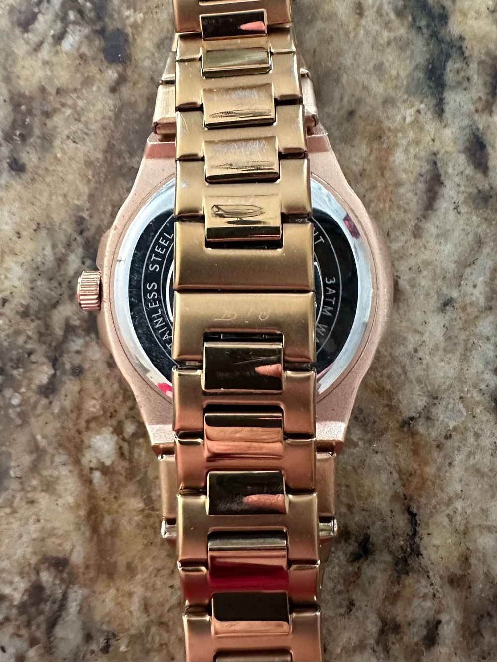 ⌚️⏱️ Men’s Lucky Fours Rose Gold Wraith Model Watch with White Dial - Picture 2 of 3